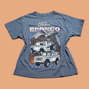 Ford Bronco Gray Graphic Tee XL